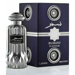 Lattafa Sumou Platinum yra Chanel Platinum Egoiste aromato arabiška versija vyrams, EDP, 100ml.