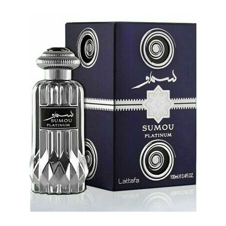 Lattafa Sumou Platinum yra Chanel Platinum Egoiste aromato arabiška versija vyrams, EDP, 100ml. Lattafa Kvepalai - 1