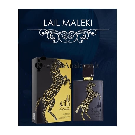 Lattafa Lail Maleki originalus arabiškas aromatas moterims ir vyrams, 100ml, EDP. Lattafa Kvepalai - 1