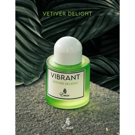 VIBRANT Vetiver Delight EMIR (įkvėptas Byredo Bal D'Afrique) arabiškas aromatas moterims ir vyrams, 100ml, EDP.