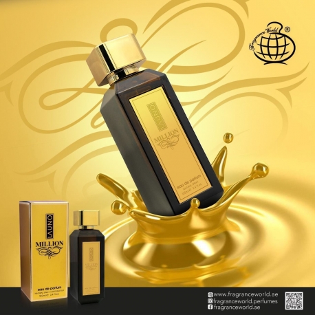 PR 1 MILLION PARFUM aromato arabiška versija vyrams, EDP, 100ml. Fragrance World - 1